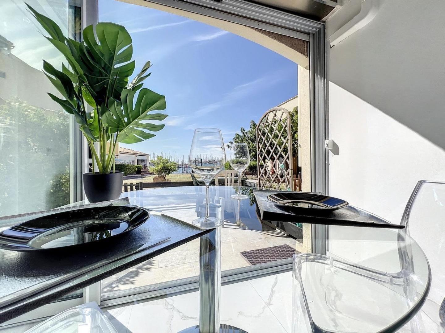Studio Prestige Avec Terrasse, Ile Des Pecheurs, Vue Port Агде Екстериор снимка