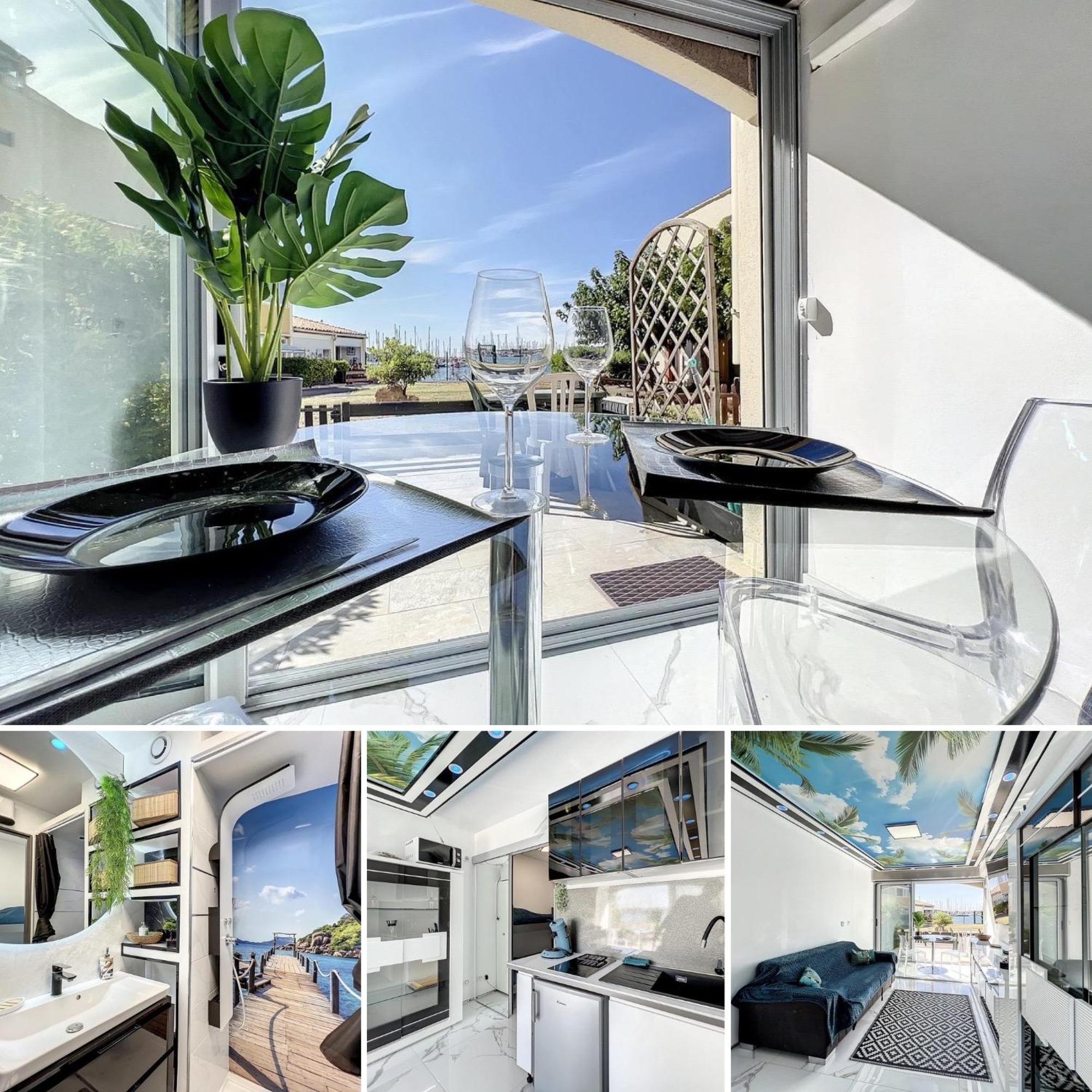 Studio Prestige Avec Terrasse, Ile Des Pecheurs, Vue Port Агде Екстериор снимка